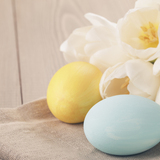 身近な食材で簡単♪スモーキーカラーがおしゃれなイースターエッグ作り